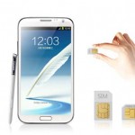 Samsung Galaxy Note II with Dual SIM
