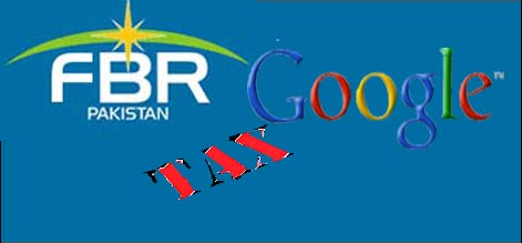 FBR want Tax Google