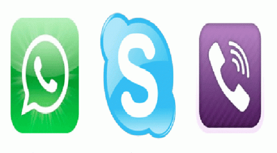 Skype - Viber & WhatsApp