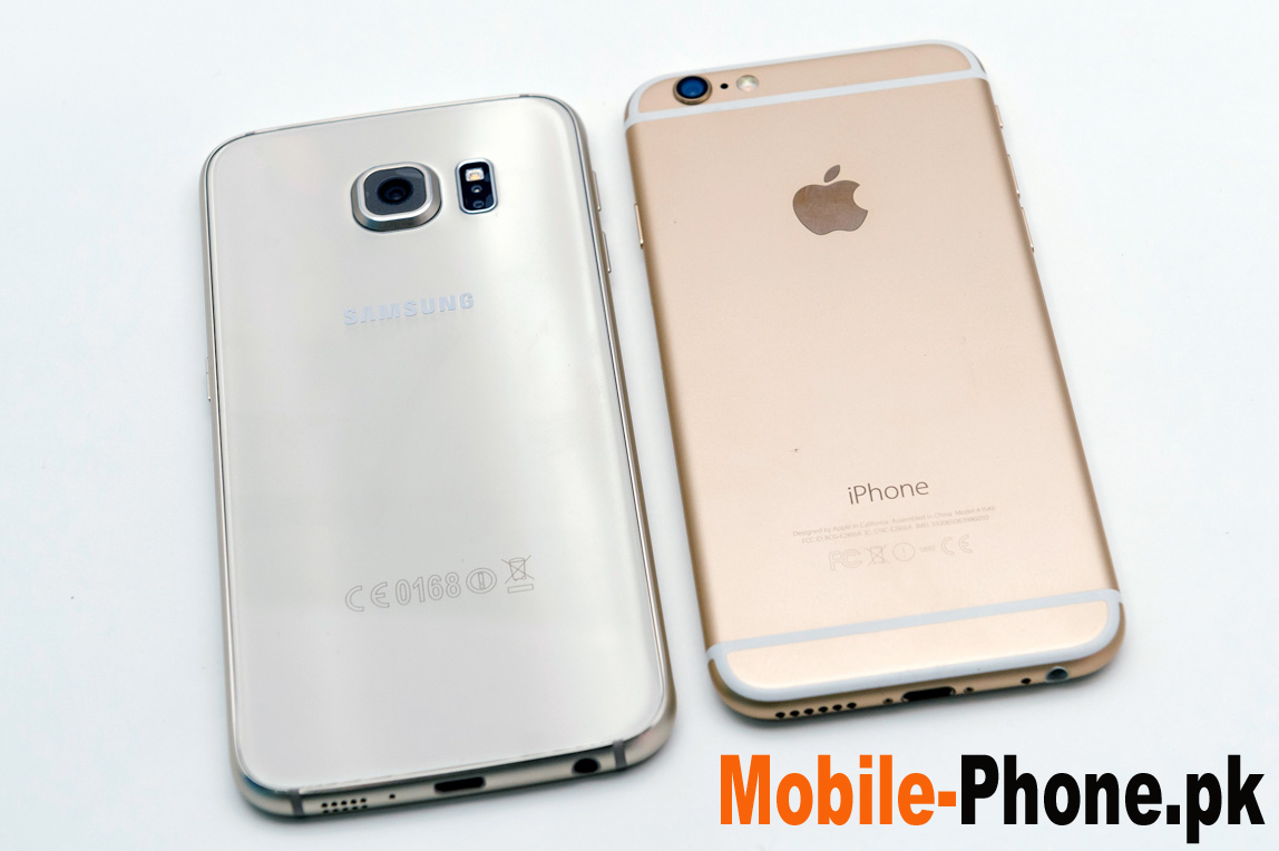 Samsung S6 and iPhone 6