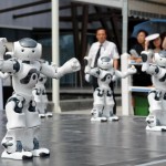 Robot Dance in Technology Exhibition in China