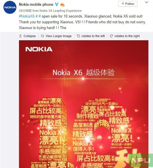 Nokia-X6-sold-out-in-10-seconds-China