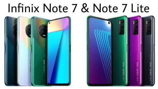 Inifinix Note 7 & Note 7 Lite
