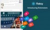 Fleksy iOS Android GIF Extensions Update