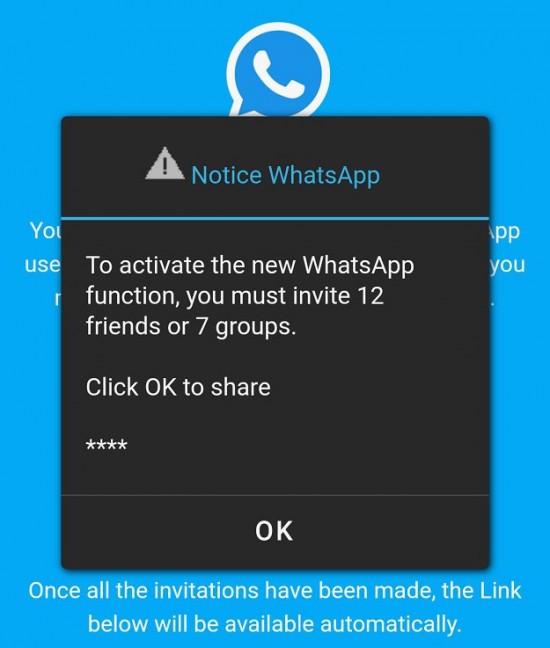 New Whatsapp Scam