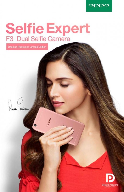 Oppo F3 Deepika Limited Edition