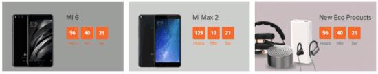 Xiaomi Mi 6, Mi Max 2 and ECO Products