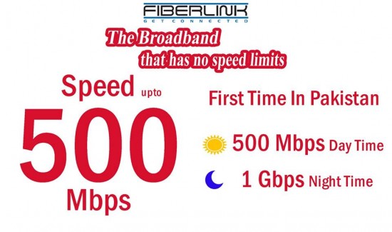 Fiberlink 500 mbps