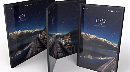 Samsung Foldable Smartphone Concept