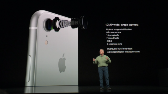 Apple iPhone XR camera