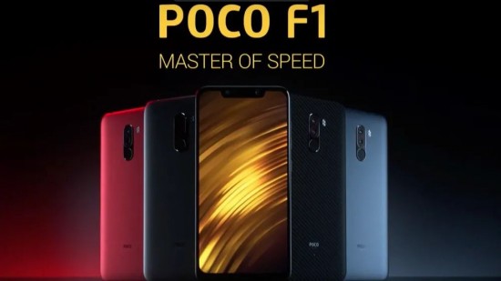 Xiaomi Poco F1 color varints_