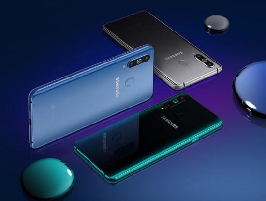 Samsung Galaxy A8s colors