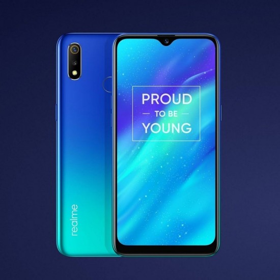 Oppo Realme 3 front and back