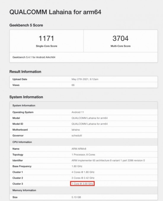 Snapdragon 888+ Appears In A Geekbench Listing 