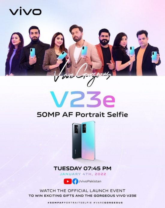 Vivo Launches V23e In Pakistan With 50MPFront Camera