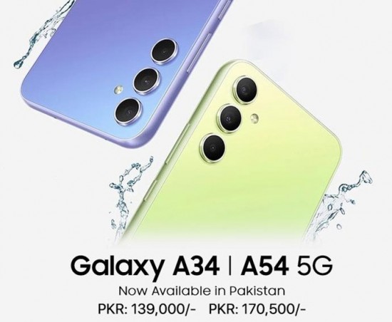 Samsung Galaxy A34 & A54 5G Phones